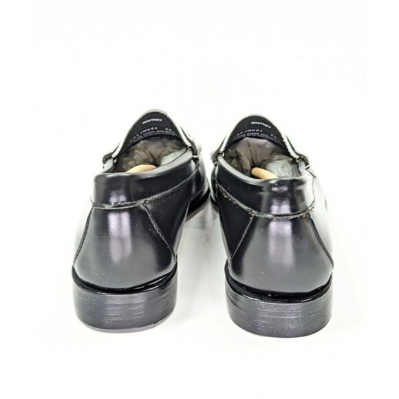 G.H. Bass & Co. Black and White Loafers - Picture 10 of 12